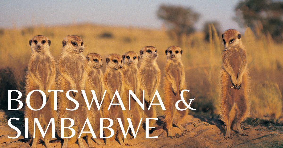 Botswana und Simbabwe